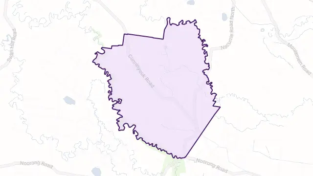 Cunninyeuk Area Boundary Map