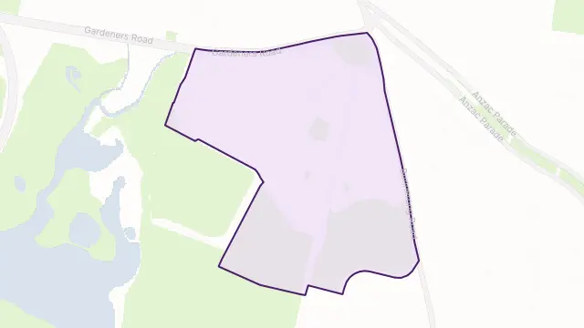 Daceyville Area Boundary Map