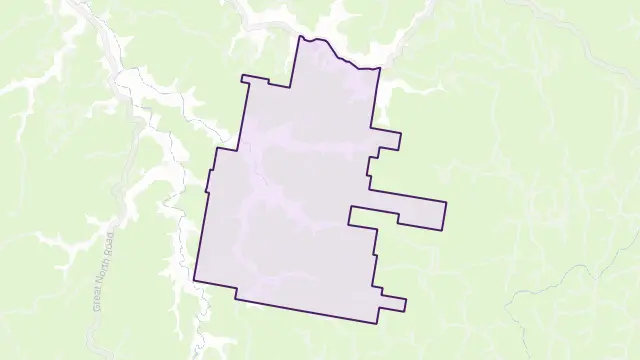 Dairy Arm Area Boundary Map