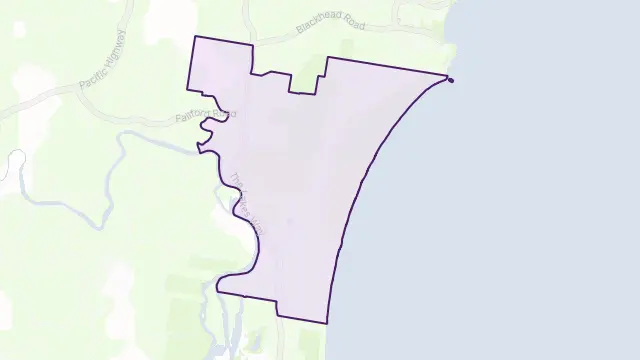 Darawank Area Boundary Map