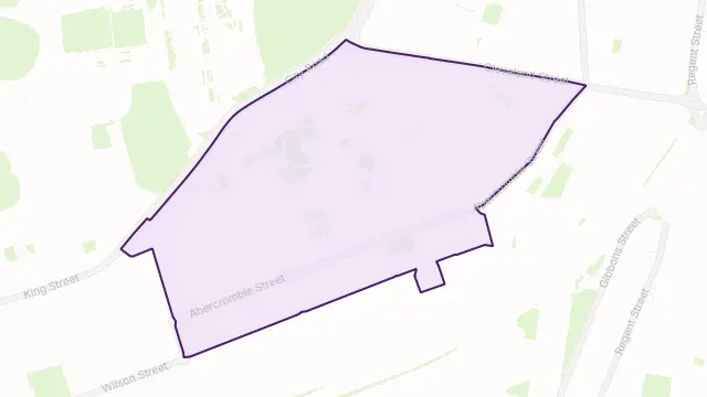 Darlington Area Boundary Map