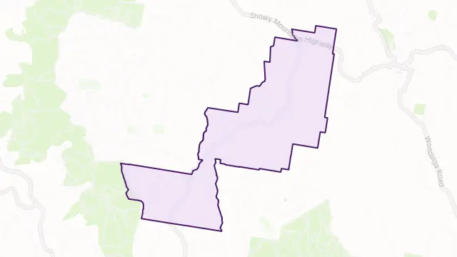 Darlow Area Boundary Map