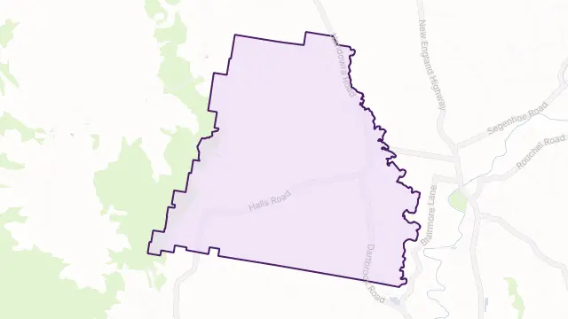 Dartbrook Area Boundary Map