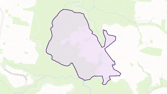 Davidson Area Boundary Map