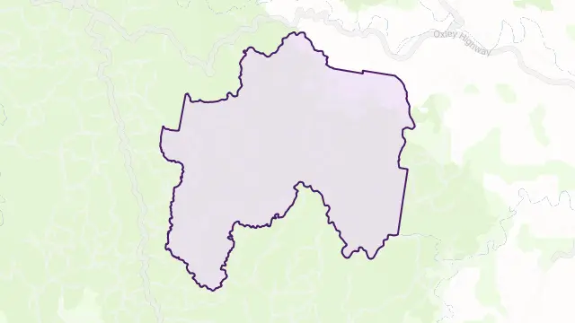 Debenham Area Boundary Map