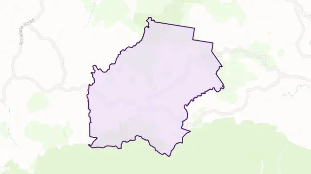 Deer Vale Area Boundary Map