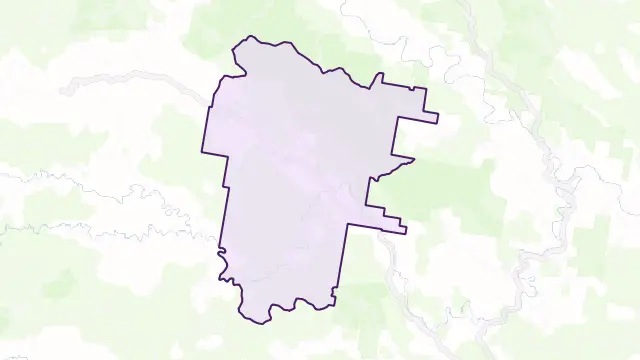 Dewitt Area Boundary Map