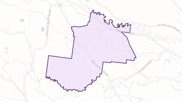 Dhuragoon Area Boundary Map