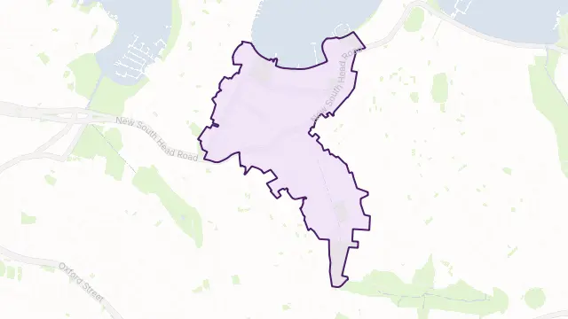 Double Bay Area Boundary Map