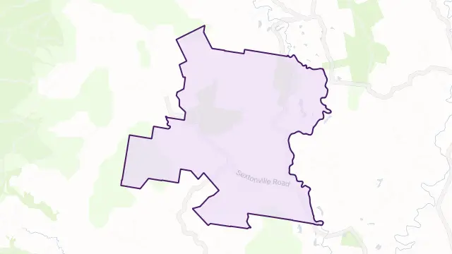 Doubtful Creek Area Boundary Map