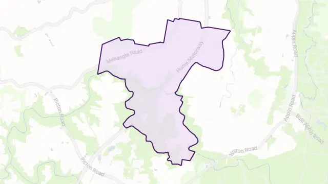 Douglas Park Area Boundary Map