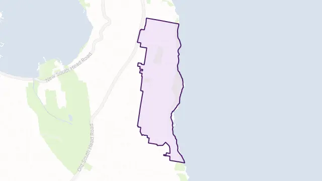 Dover Heights Area Boundary Map