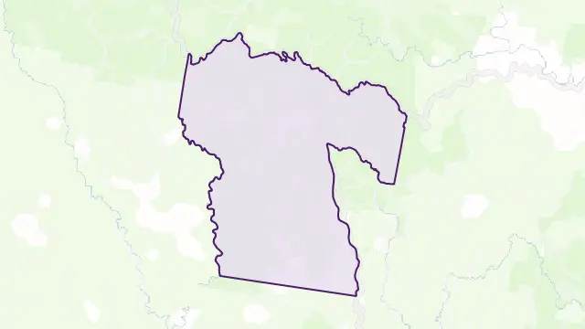 Doyles River Area Boundary Map