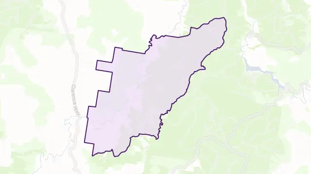 Duck Creek Area Boundary Map