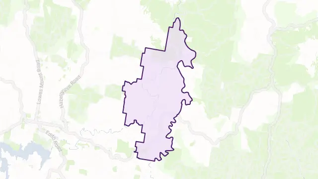Duckmaloi Area Boundary Map