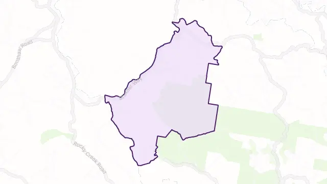 Dumaresq Valley Area Boundary Map