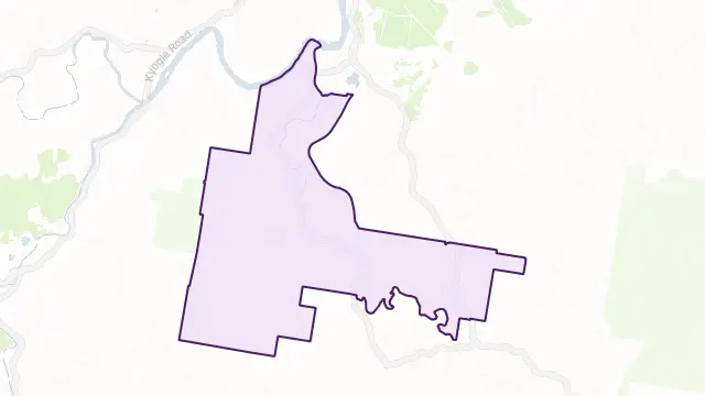 Dunbible Area Boundary Map