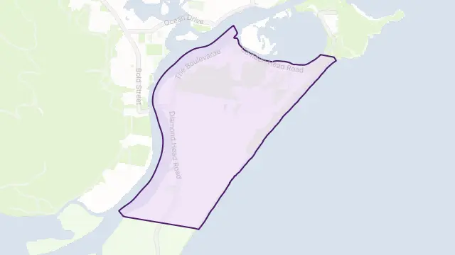 Dunbogan Area Boundary Map