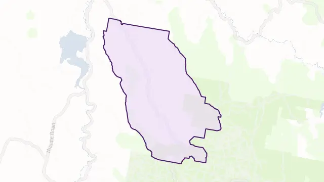 Duncans Creek Area Boundary Map