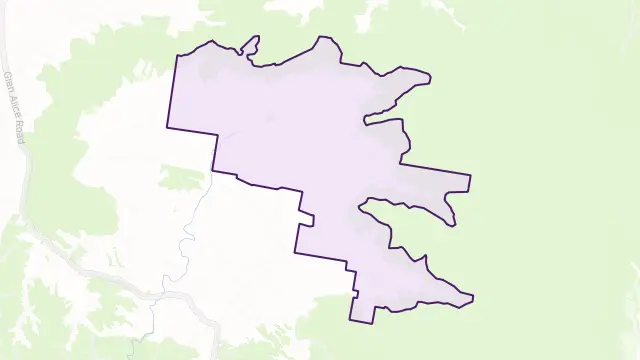 Dunville Loop Area Boundary Map