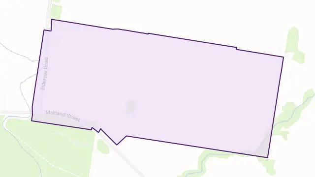 East Branxton Area Boundary Map