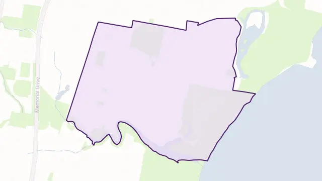 East Corrimal Area Boundary Map