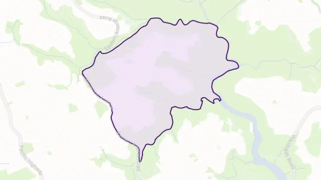 East Killara Area Boundary Map