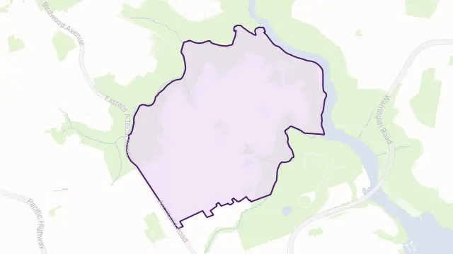 East Lindfield Area Boundary Map