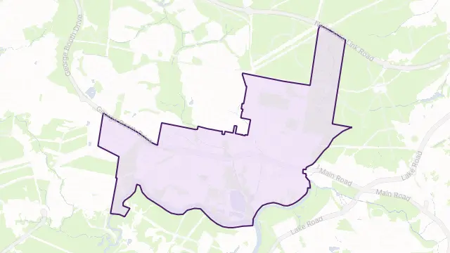 Edgeworth Area Boundary Map