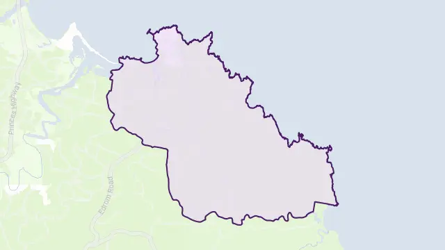 Edrom Area Boundary Map