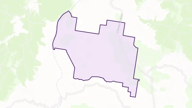Eighteen Mile Area Boundary Map