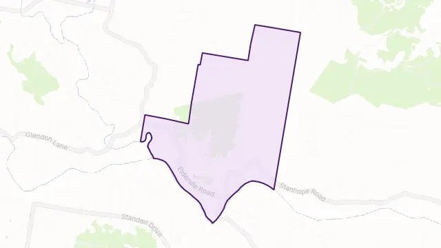 Elderslie Area Boundary Map