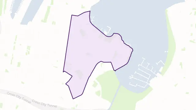 Elizabeth Bay Area Boundary Map