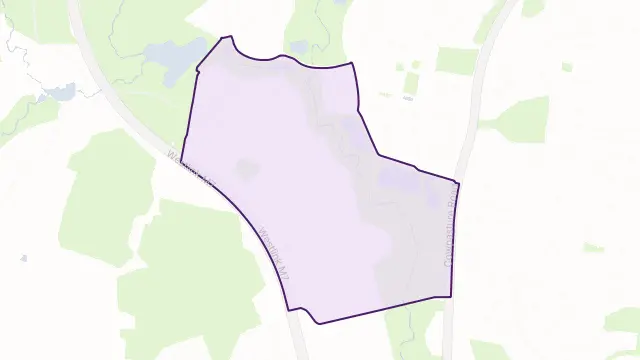 Elizabeth Hills Area Boundary Map