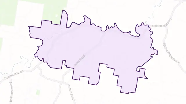 Elong Elong Area Boundary Map