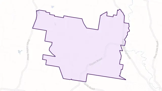 Emerald Hill Area Boundary Map