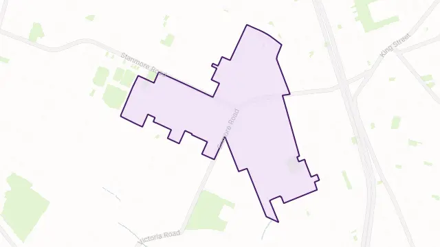 Enmore Area Boundary Map