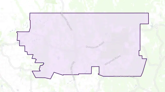 Enngonia Area Boundary Map
