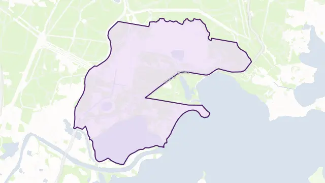 Eraring Area Boundary Map