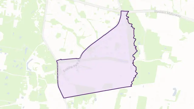 Erskine Park Area Boundary Map
