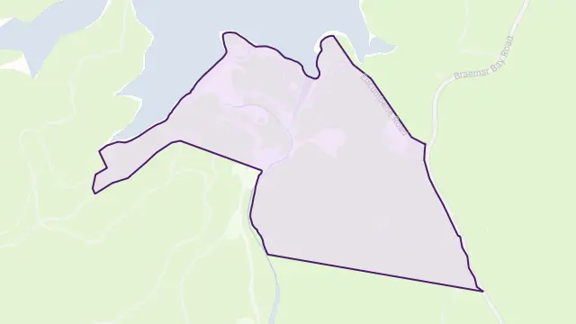 Eucumbene Area Boundary Map