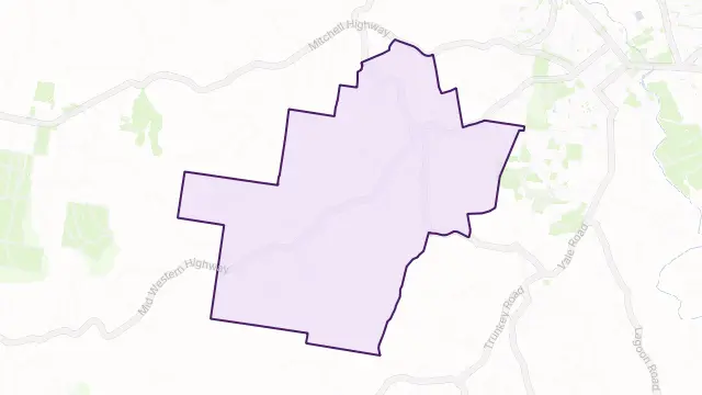 Evans Plains Area Boundary Map