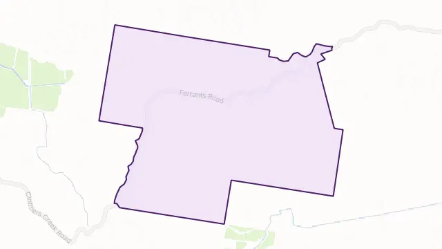 Farrants Hill Area Boundary Map