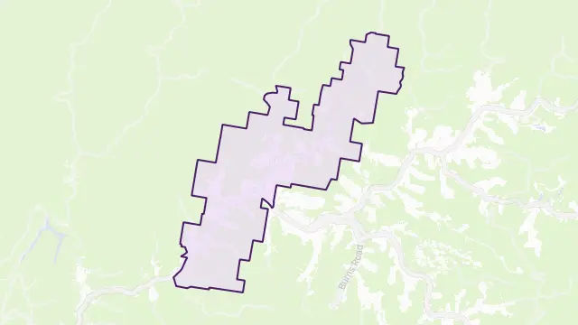 Faulconbridge Area Boundary Map