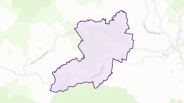 Fernbrook Area Boundary Map