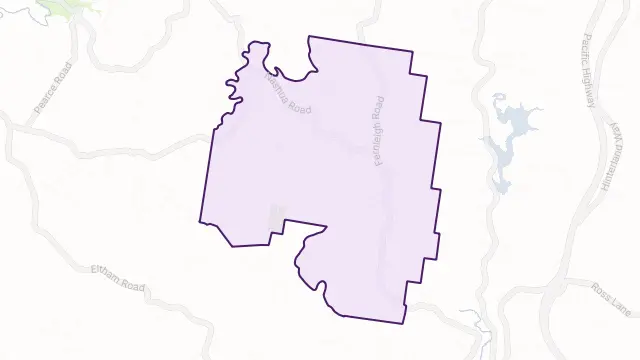 Fernleigh Area Boundary Map
