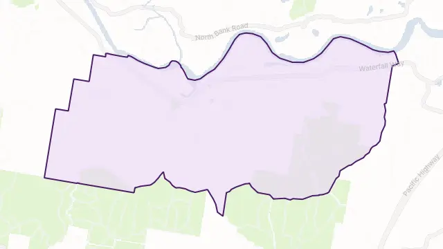 Fernmount Area Boundary Map