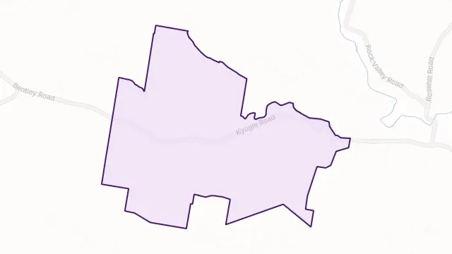 Fernside Area Boundary Map
