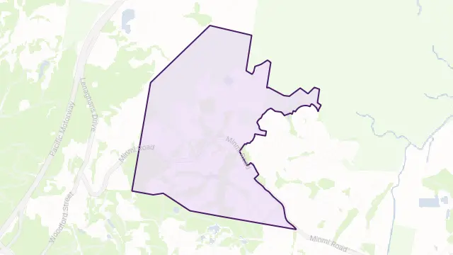 Fletcher Area Boundary Map