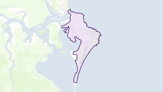 Forster Area Boundary Map